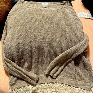 Pins and Needles sweater oversized